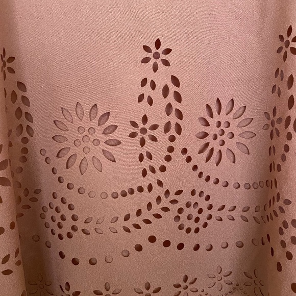 H.I.P Pink Short Sleeve Cut Out Top Small - Picture 4 of 8